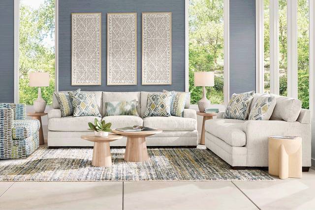 Charlton Park Ivory Sofa - Thumbnail - Image 2