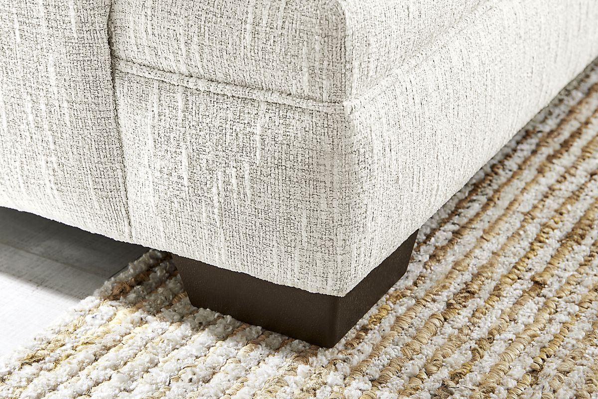 Charlton Park Ivory Beige Chenille Fabric Chair | Rooms to Go