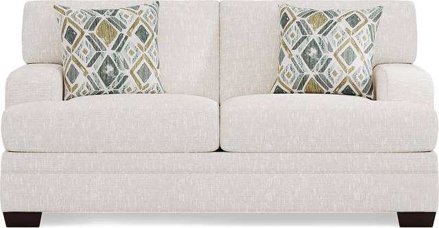Charlton Park Ivory 8 Pc Living Room with Gel Foam Sleeper Sofa - Thumbnail - Image 5