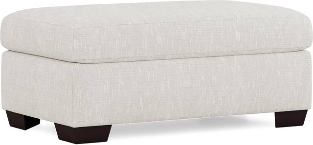 Charlton Park Ivory Ottoman - Thumbnail - Image 2