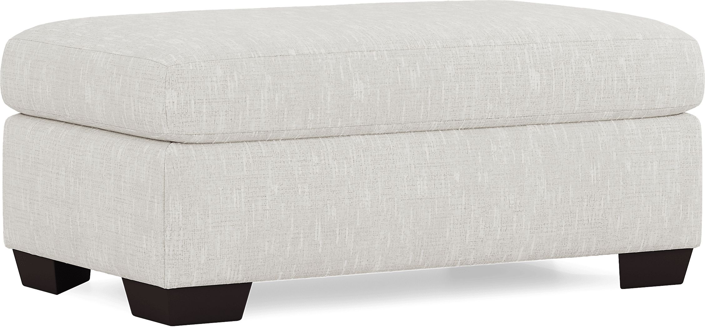 Charlton Park Ivory Ottoman