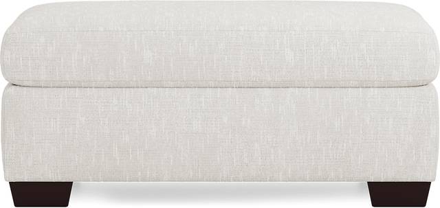 Charlton Park Ivory Ottoman - Thumbnail - Image 1