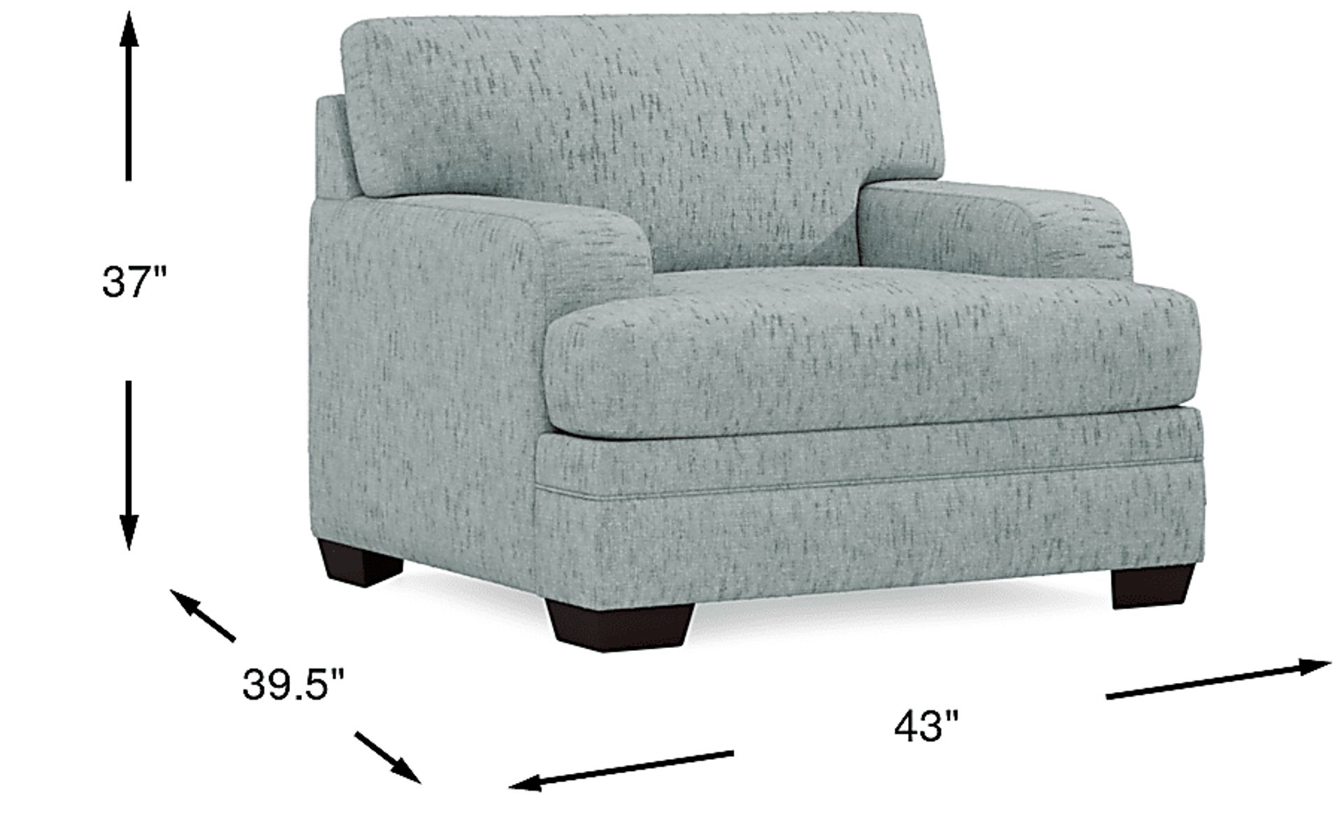 Dimension Image. Please refer to the Dimension Tab on this page for dimension details.