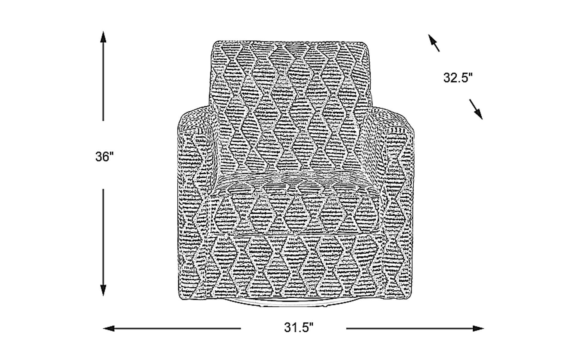 Dimension Image. Please refer to the Dimension Tab on this page for dimension details.