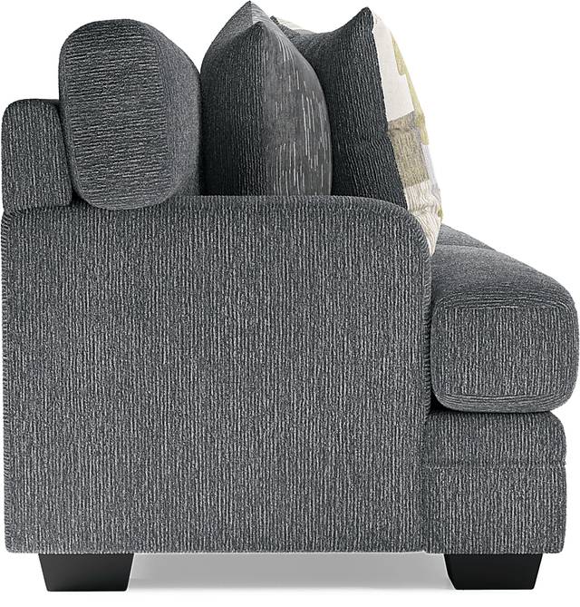 Charlton Street Slate 7 Pc Living Room with Gel Foam Sleeper Sofa - Thumbnail - Image 7