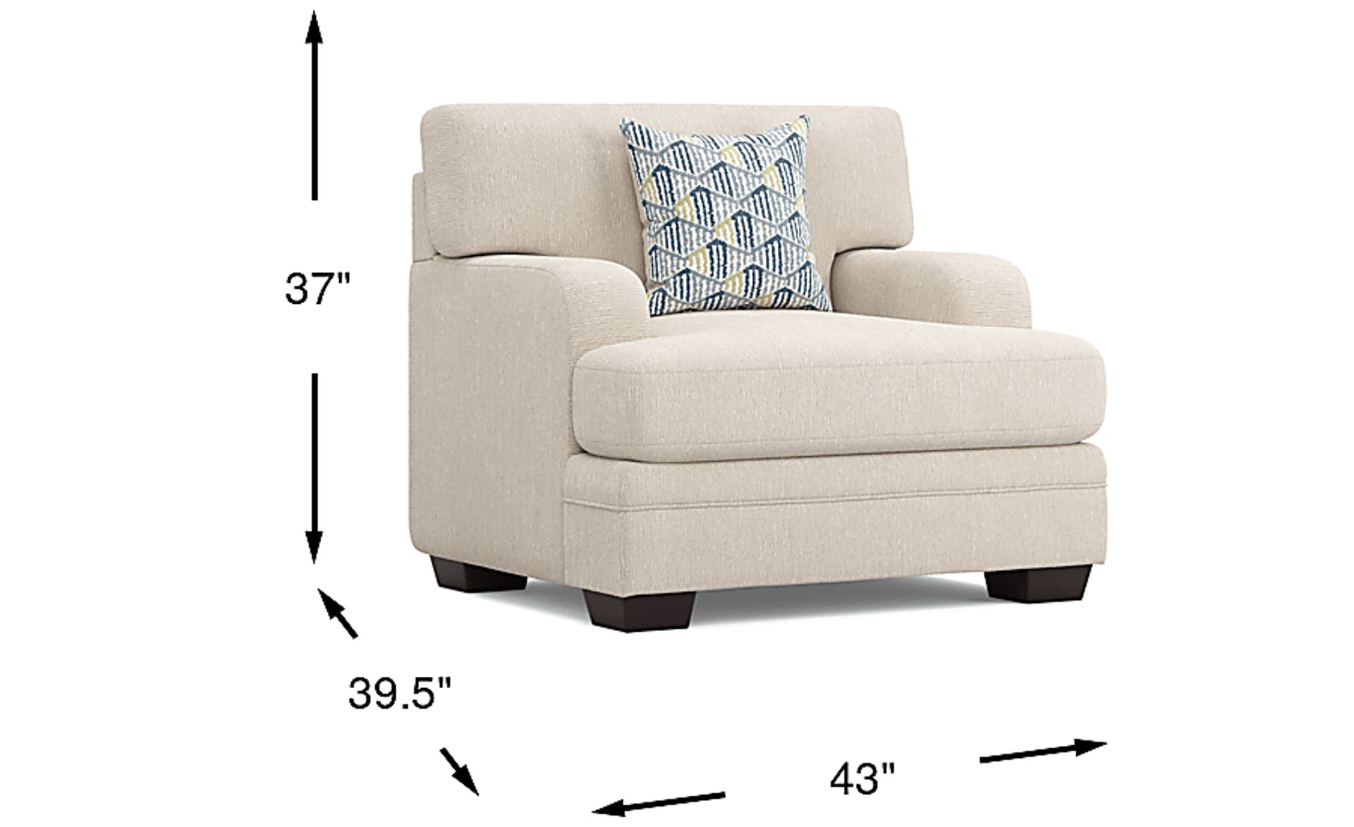 Dimension Image. Please refer to the Dimension Tab on this page for dimension details.