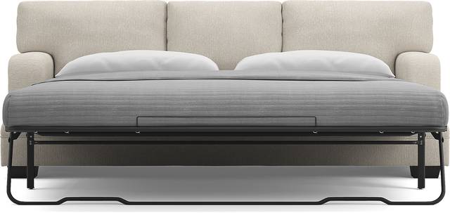 Charlton Street Off-White 7 Pc Living Room with Sleeper Sofa - Thumbnail - Image 5