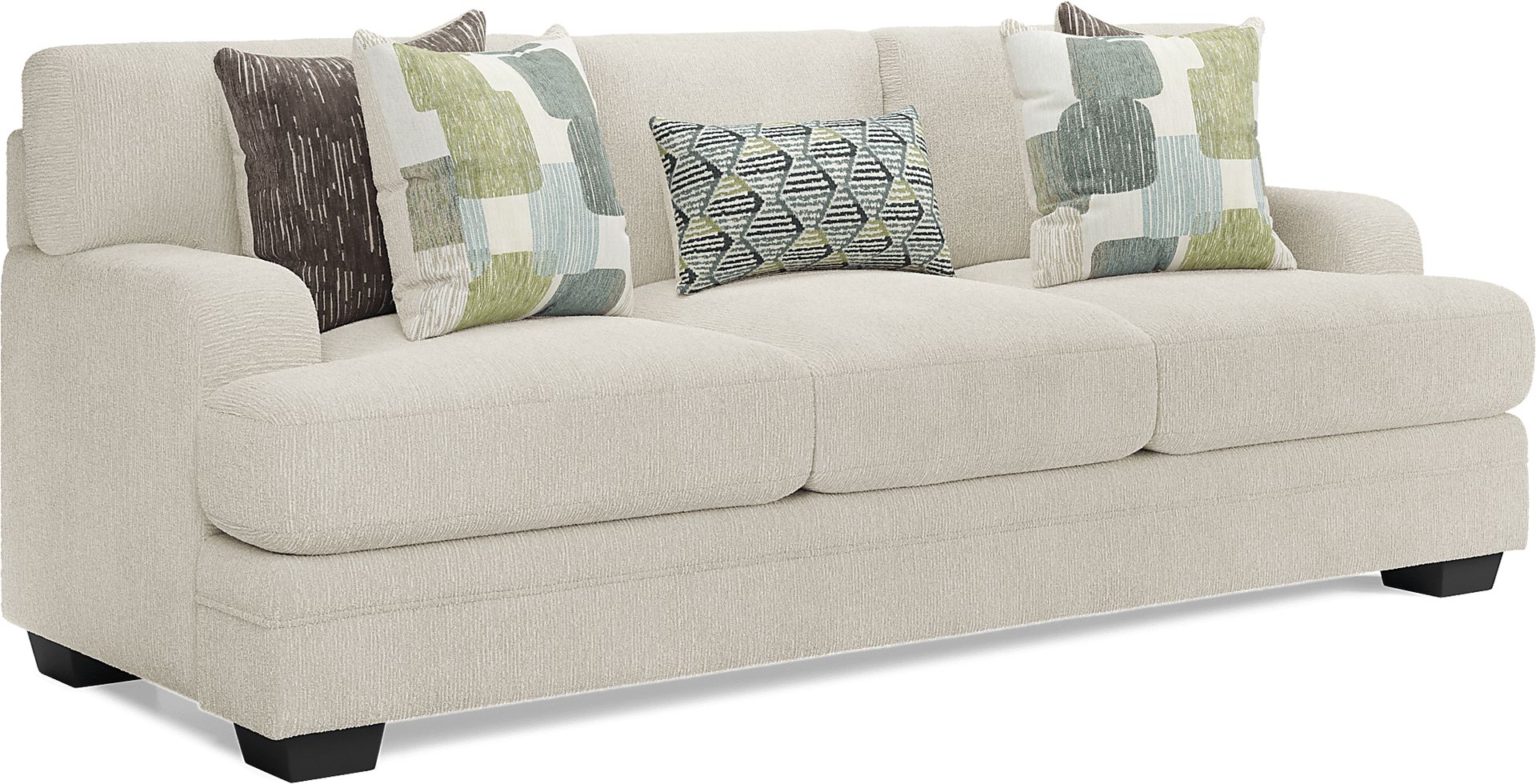 Charlton Street Off-White Sofa - Image 3