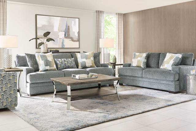 Charlton Street Slate 8 Pc Living Room - Thumbnail - Image 1