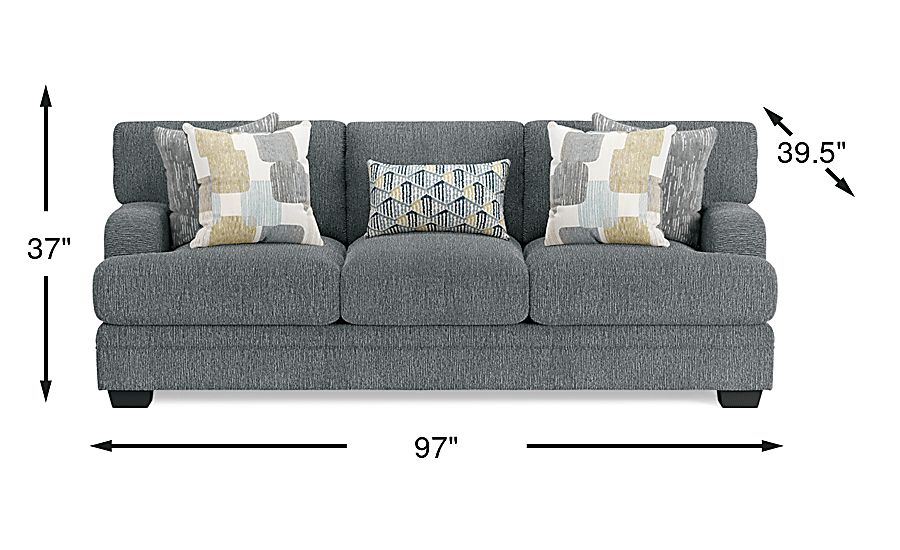 Charlton Street Slate Sofa Rooms To Go