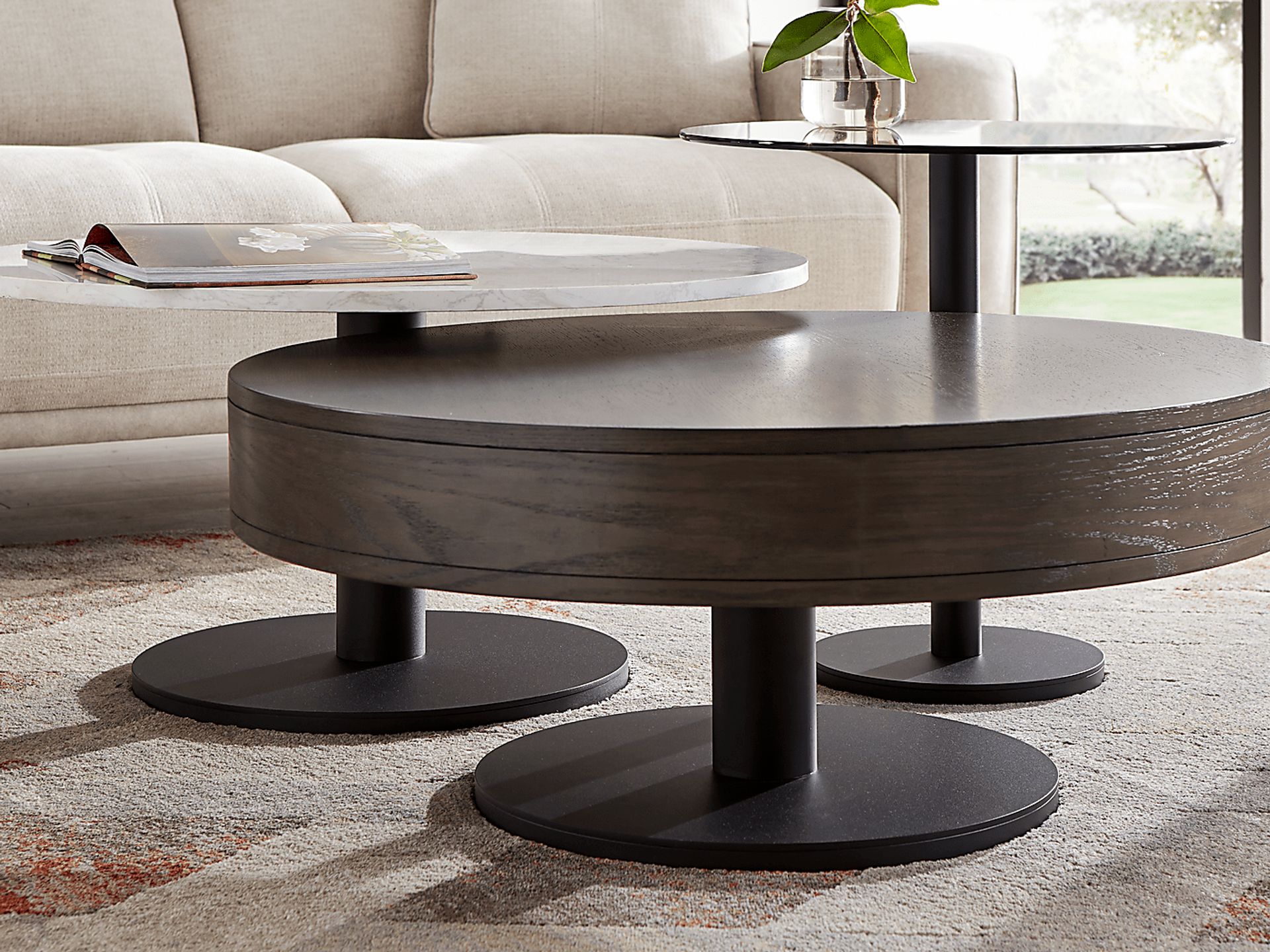 Charmaine 3 Pc Nesting Table Set - Image 3