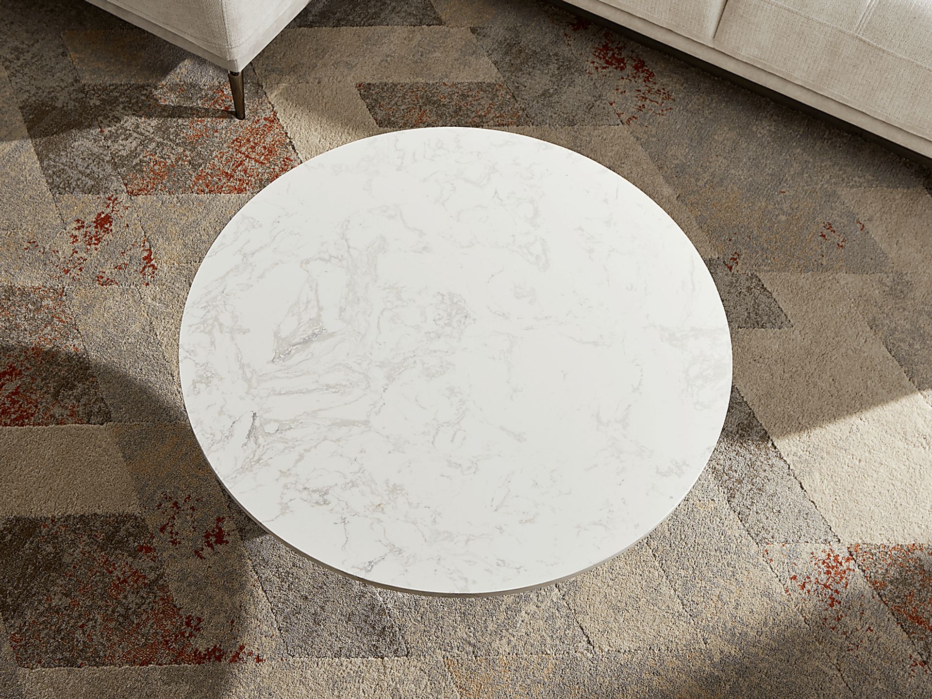 Charmaine Black Round Cocktail Table - Image 3
