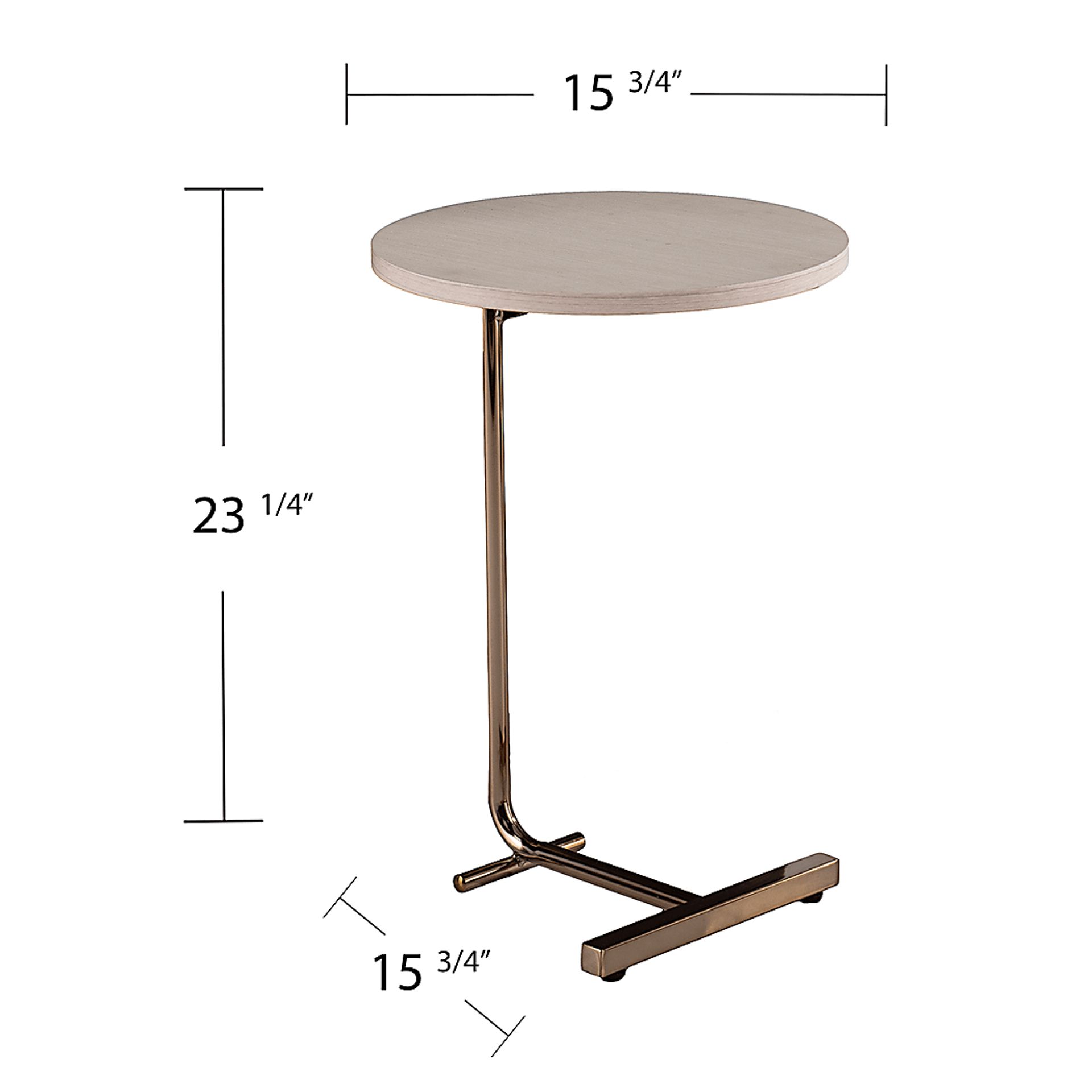 Charment White Accent Table - Image 7