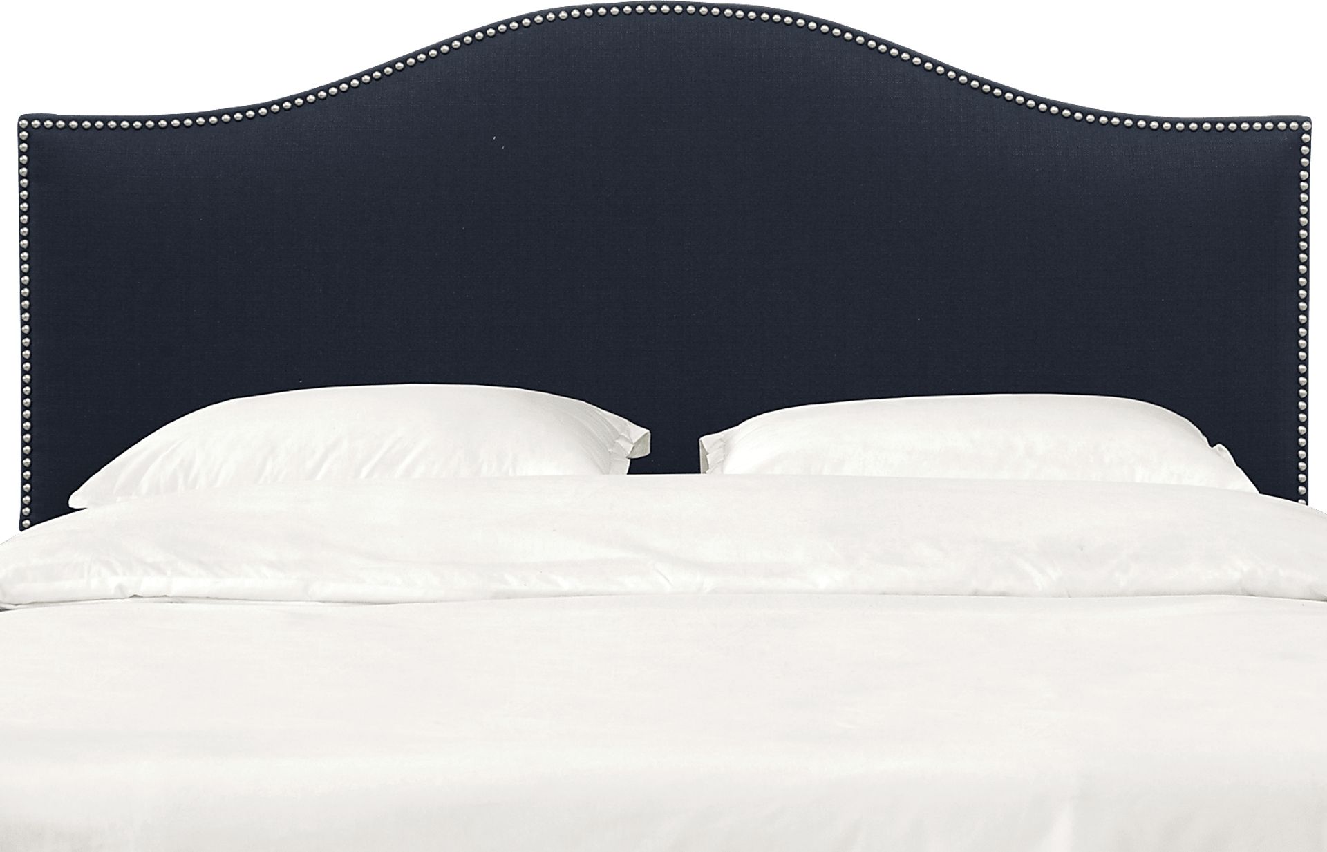 Charna Blue King Upholstered Headboard - Image 2