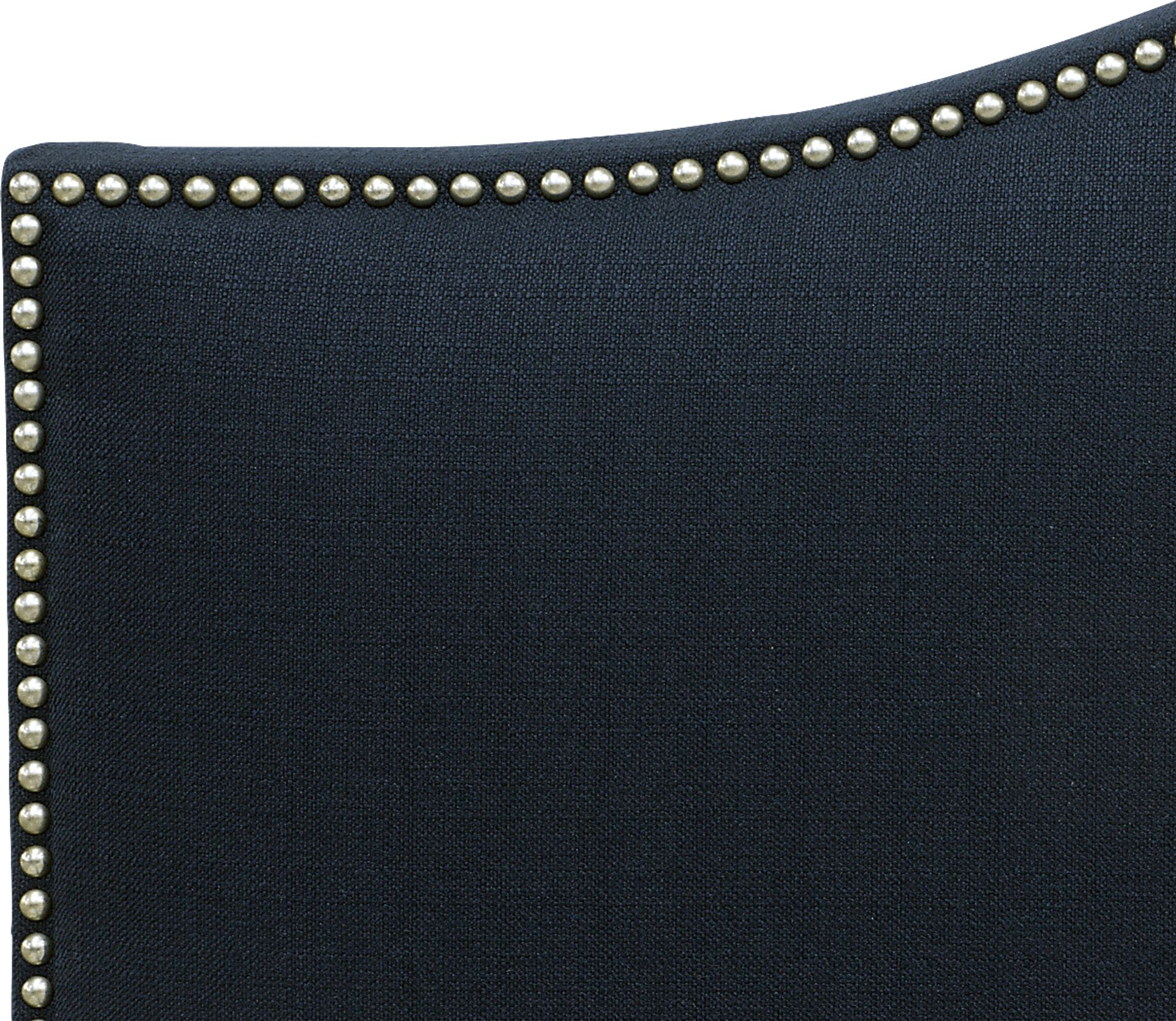 Charna Blue King Upholstered Headboard - Image 4