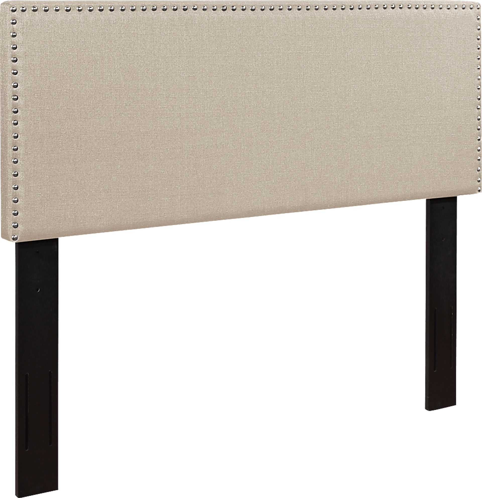 Charnwood Beige Full/Queen Upholstered Headboard - Image 2
