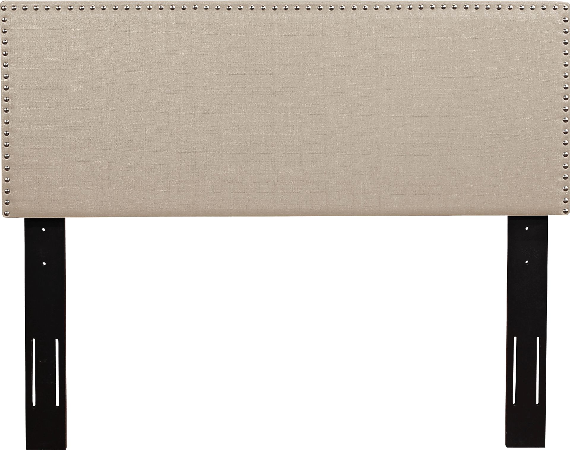 Charnwood Beige Full/Queen Upholstered Headboard - Image 1