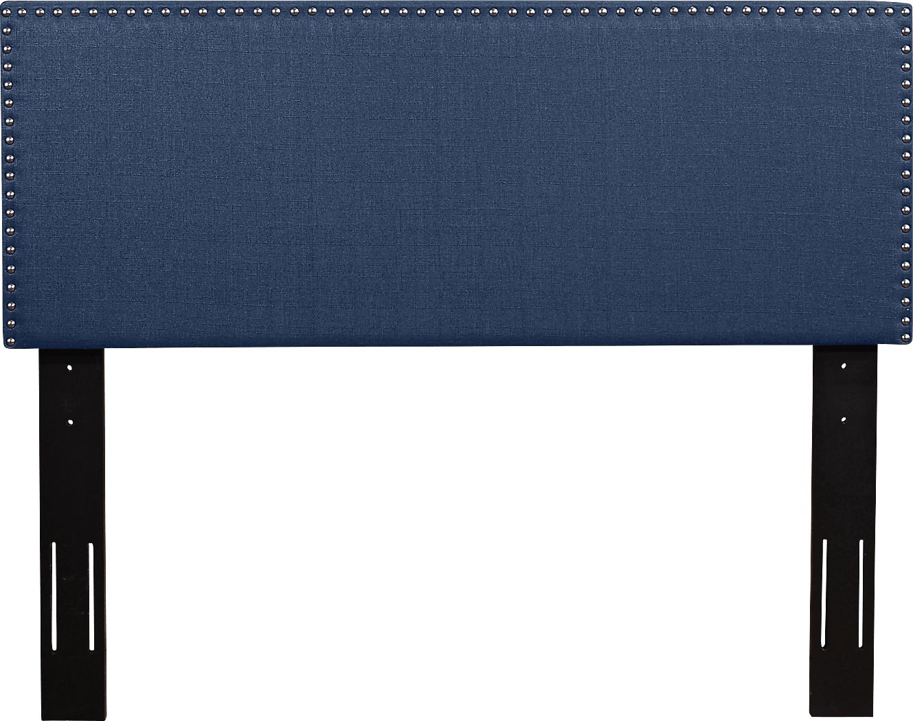 Charnwood Blue Twin Upholstered Headboard