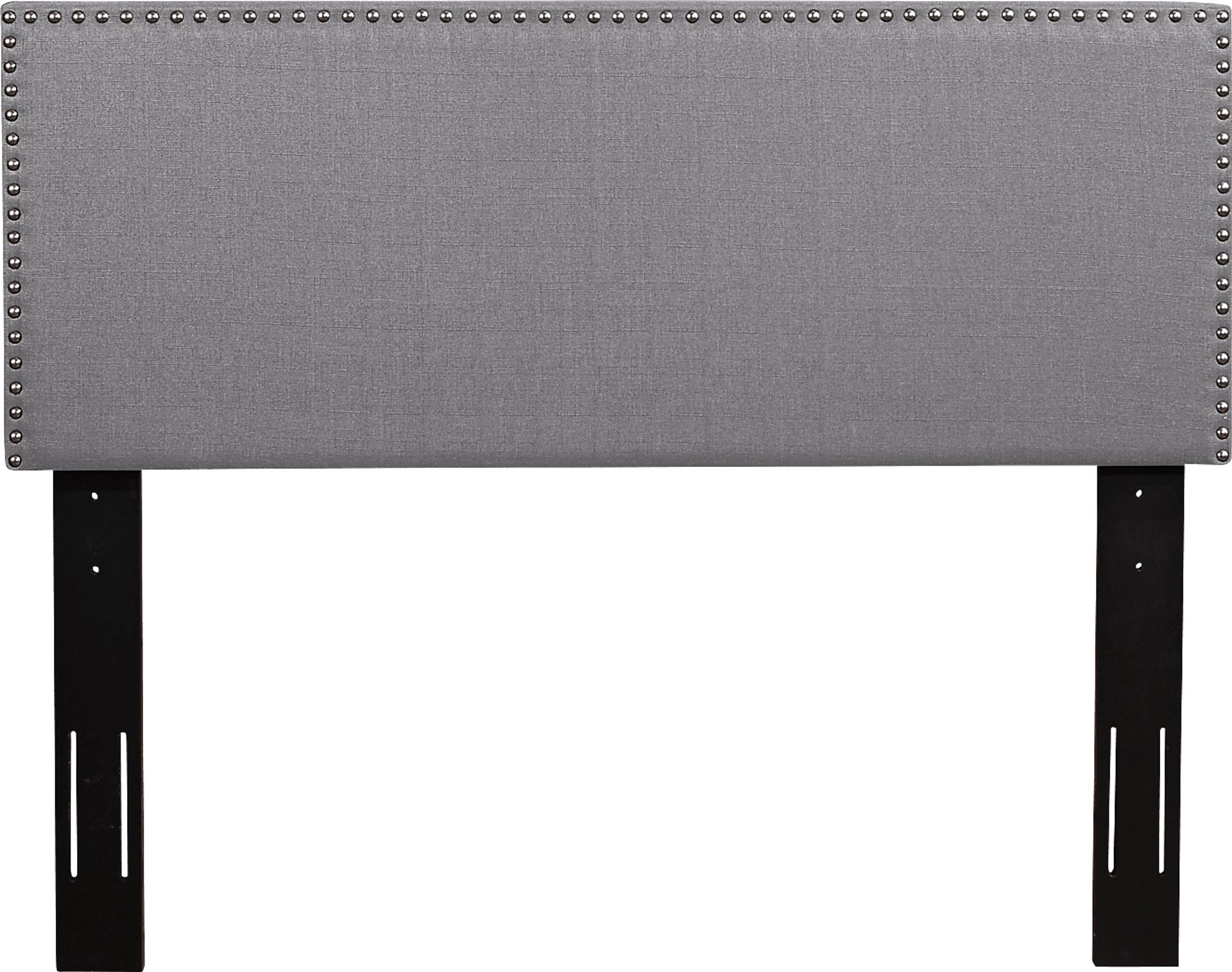 Charnwood Gray King Upholstered Headboard - Image 1