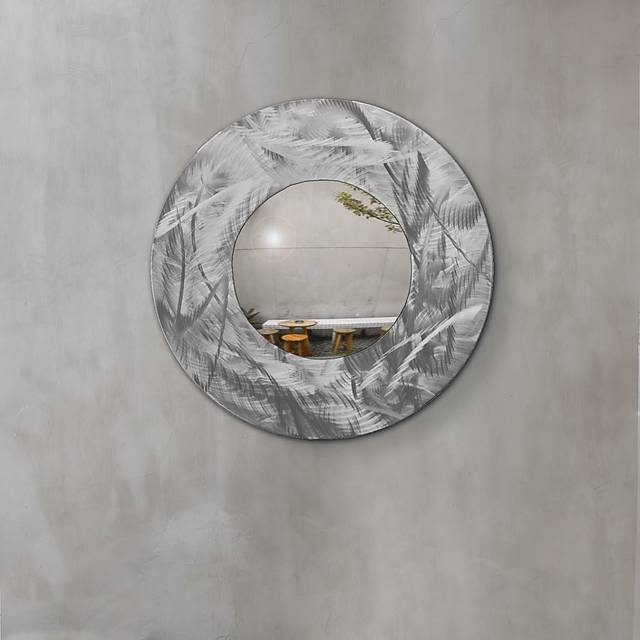 Charol Silver Mirror - Thumbnail - Image 2