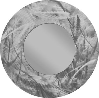 Charol Silver Mirror