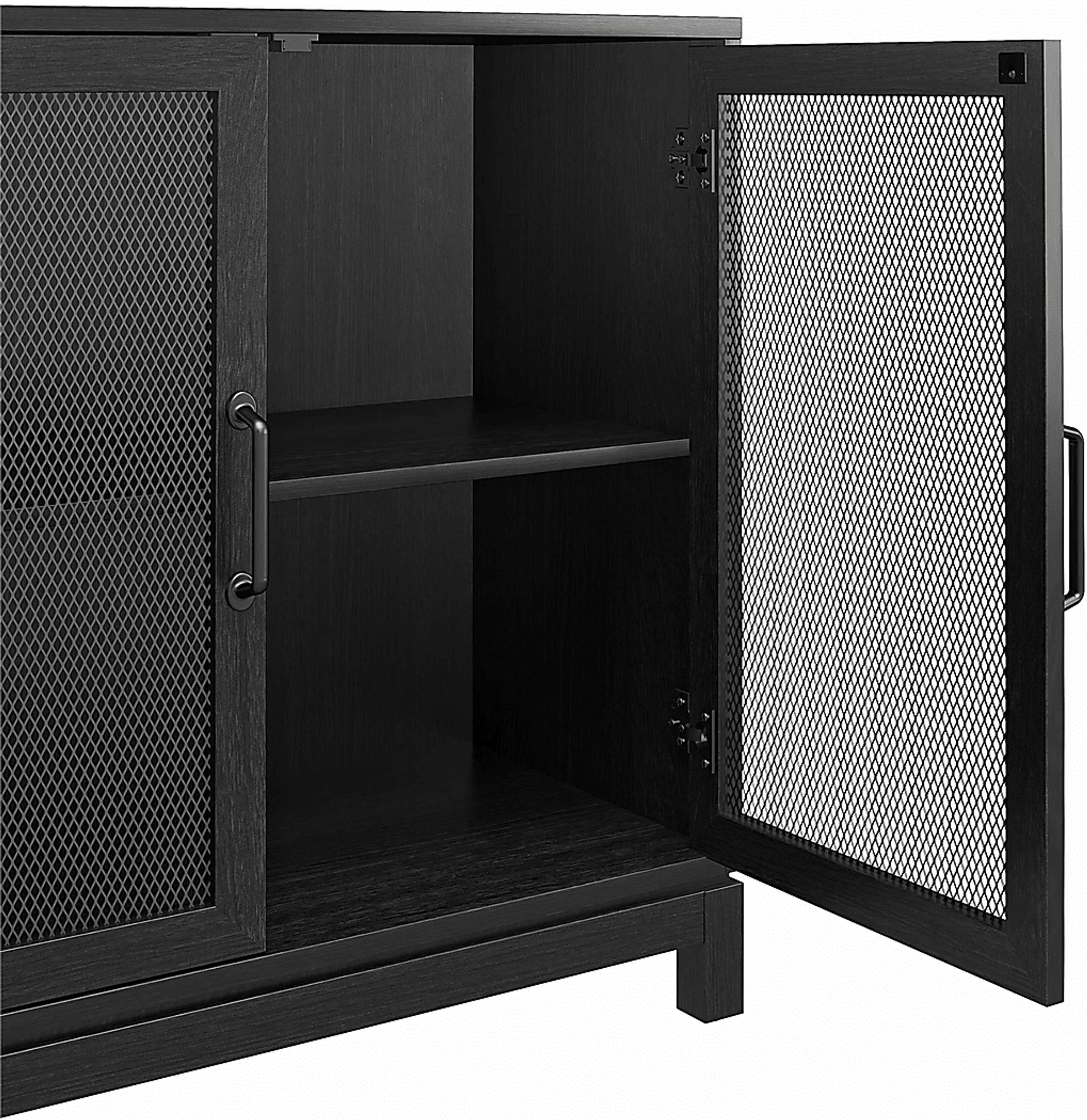 Charolais Black Accent Cabinet - Image 5