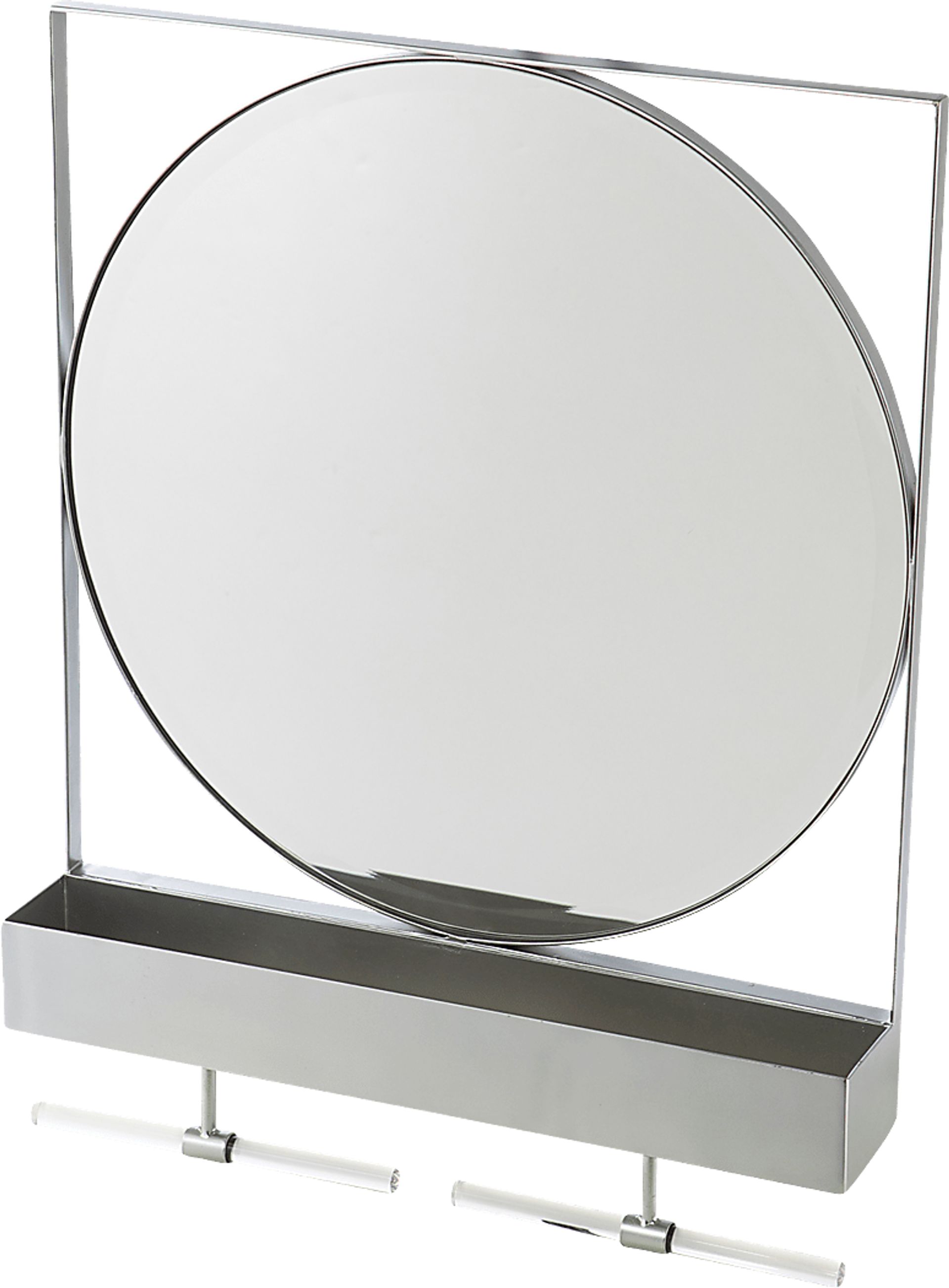 Charraway Gray Storage Mirror - Image 2