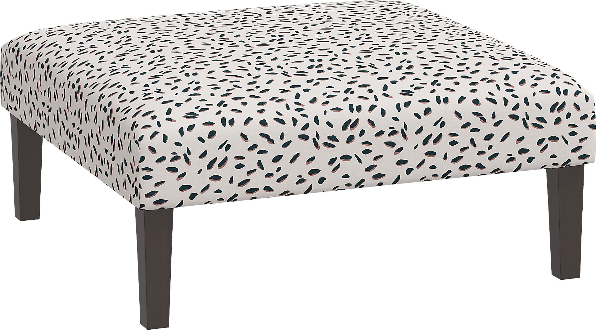 Chartiers Blue Ottoman - Image 1