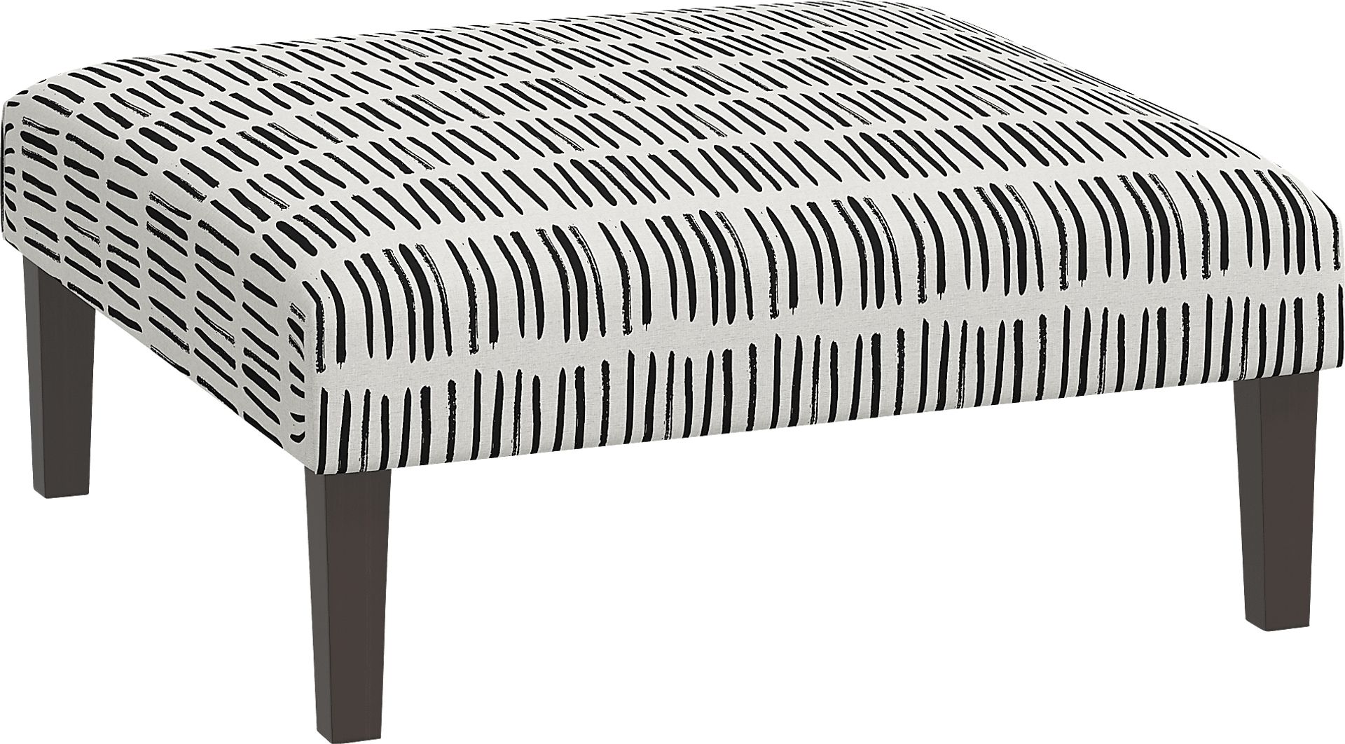 Chartiers Cream Ottoman - Image 1