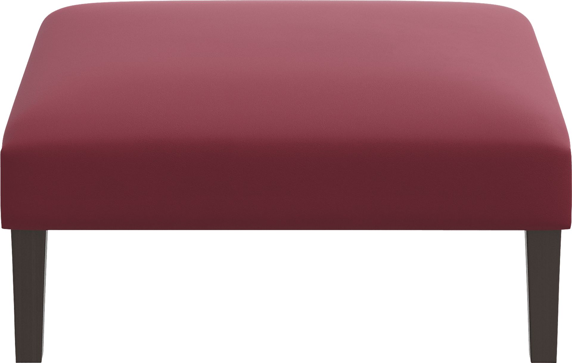 Chartiers Burgundy Ottoman - Image 2