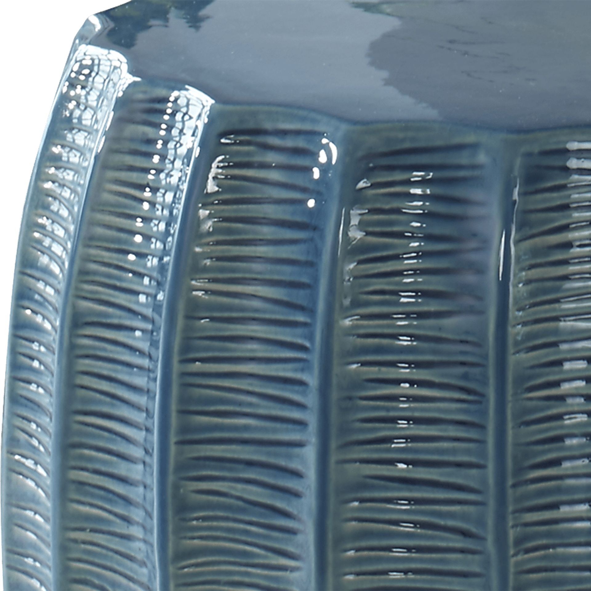 Chartres Blue Accent Stool - Image 3