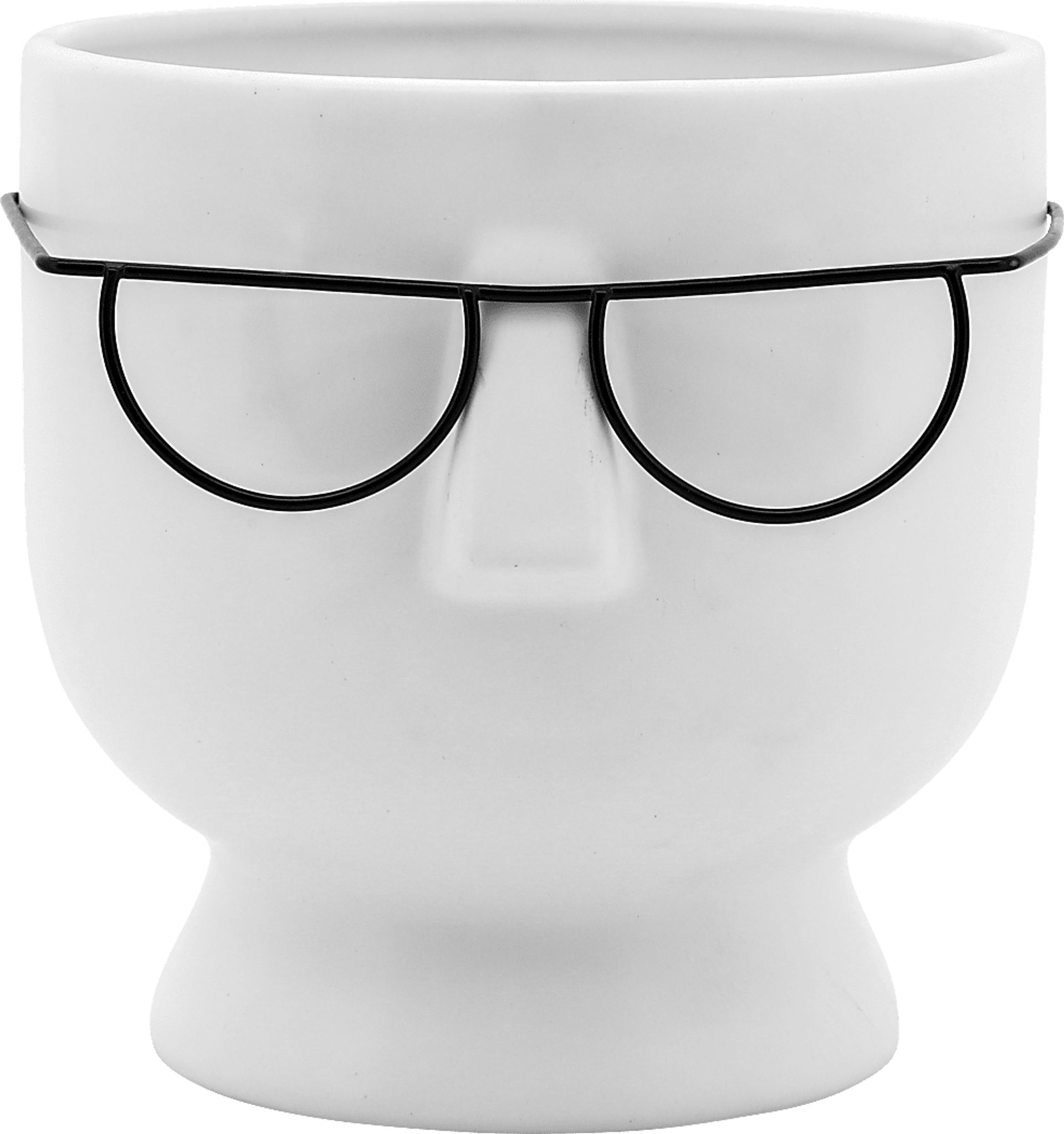 Charttes White Planter - Image 1