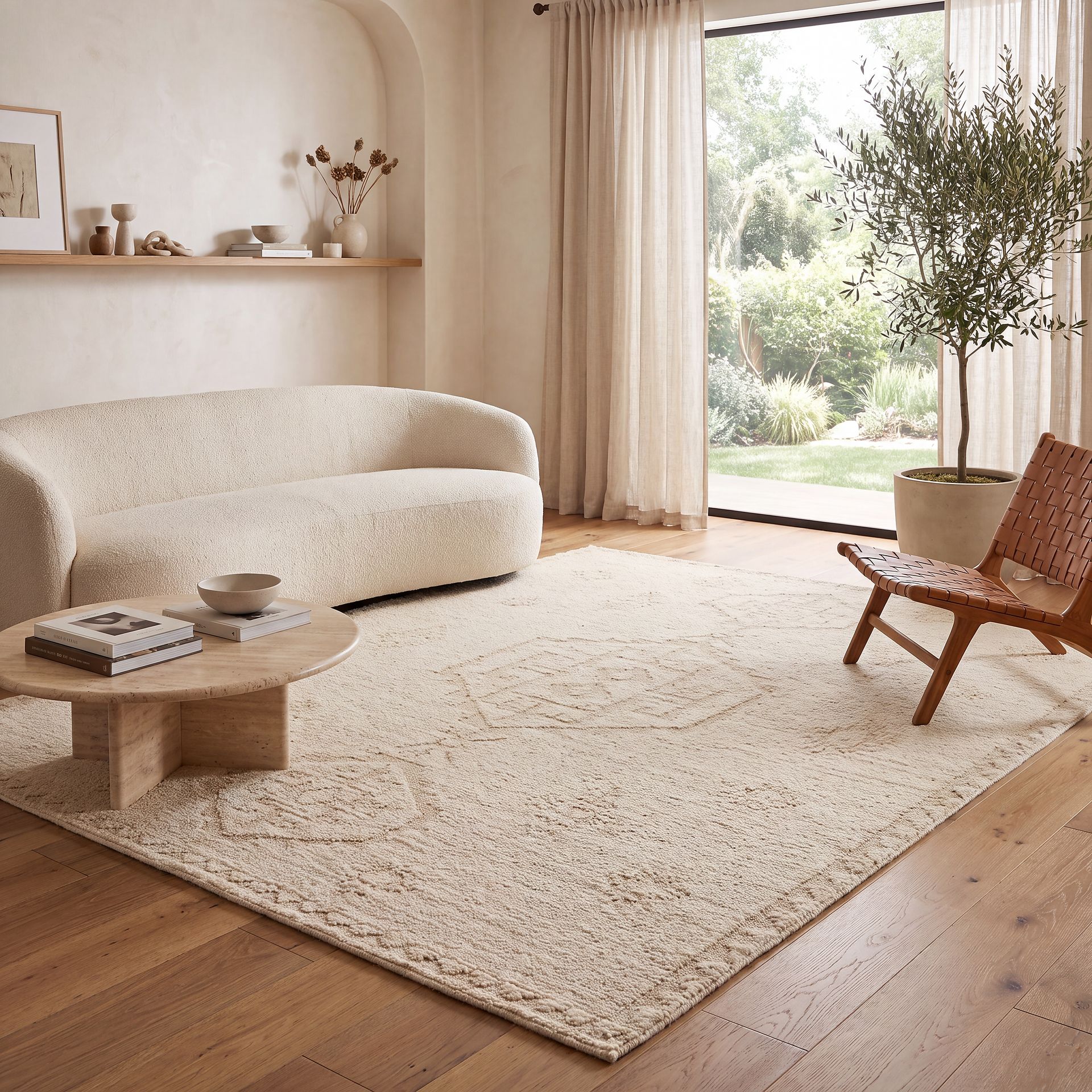 Chasan Ivory 7'9 x 9'9 Rug - Image 2
