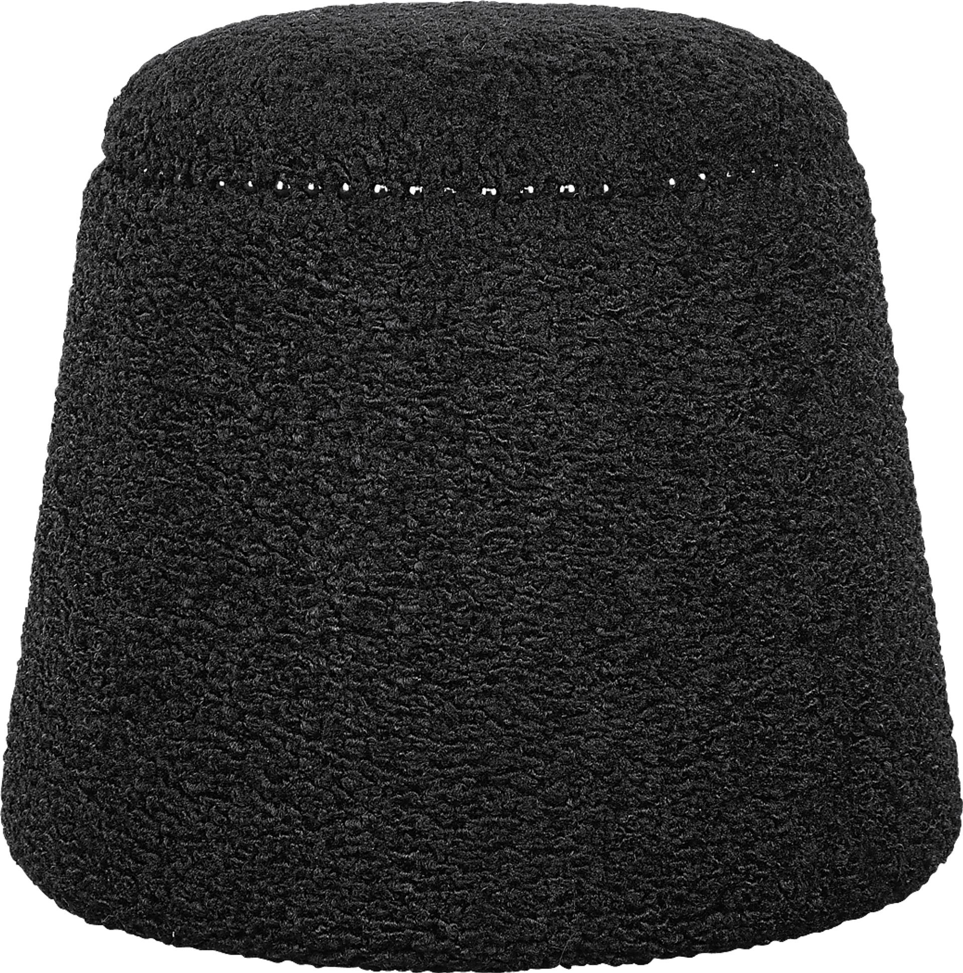Chaselton Black Ottoman - Image 1