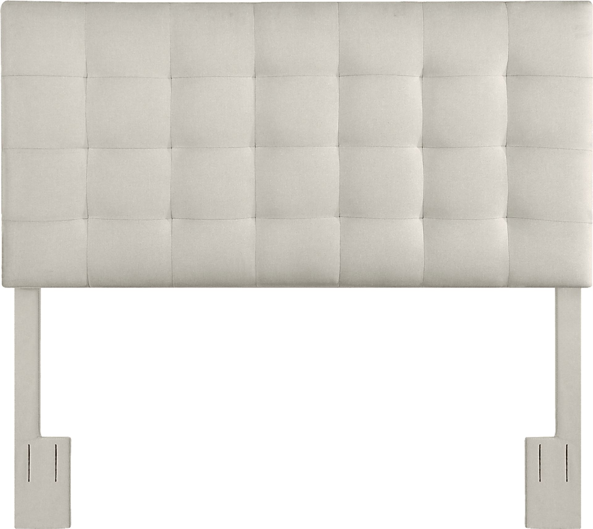 Chasey Light Gray King/California Headboard - Image 1