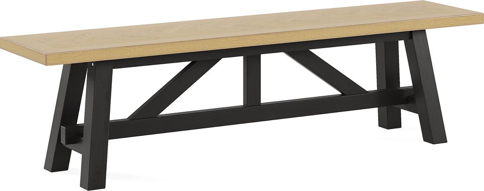 Chastain Park Black Bench