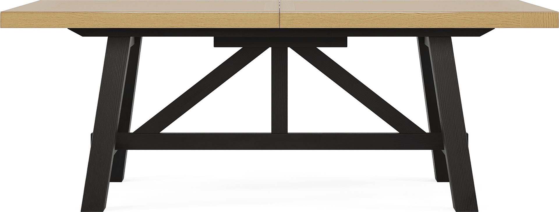 Chastain Park Black 6 Pc Dining Room with Bench - Image 3