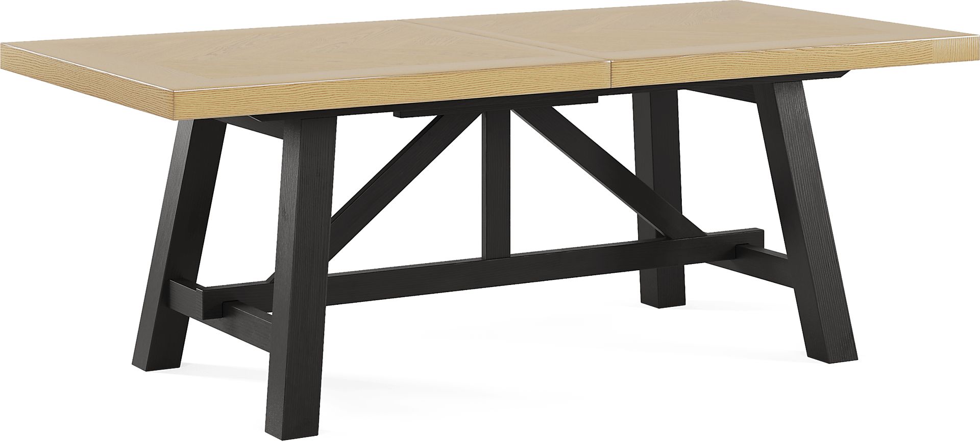 Chastain Park Black 6 Pc Dining Room with Bench - Image 2