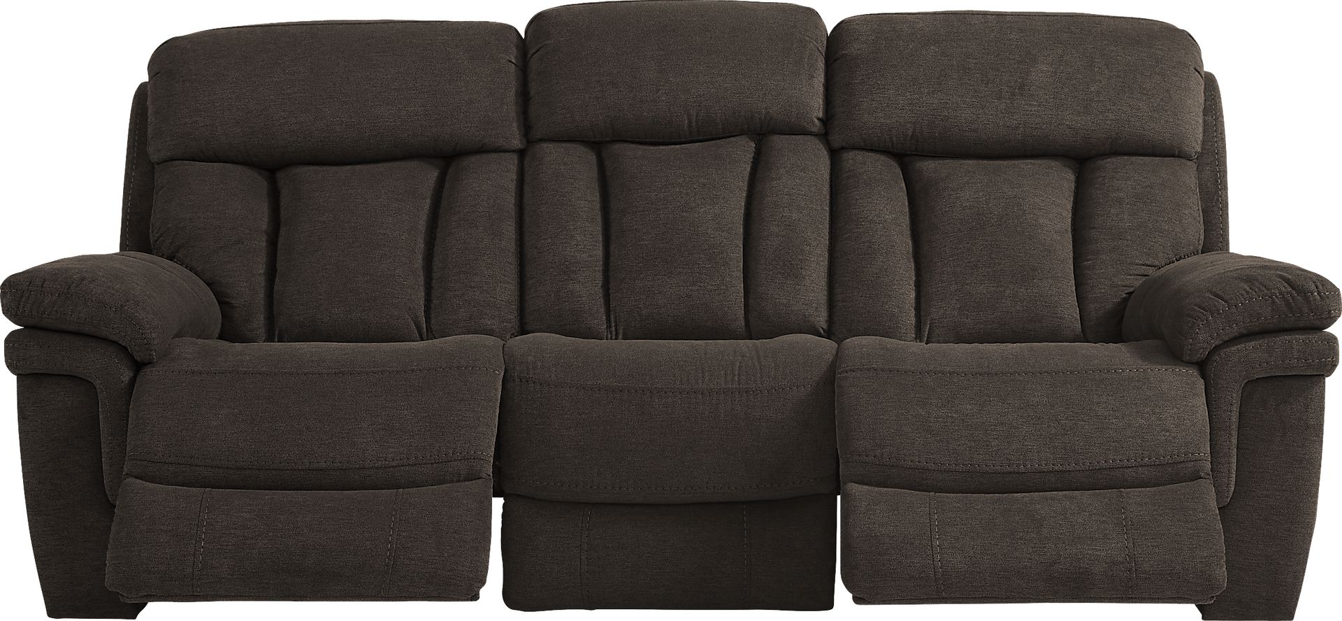 Chaston Brown 3 Pc Living Room with Reclining Sofa - Image 3