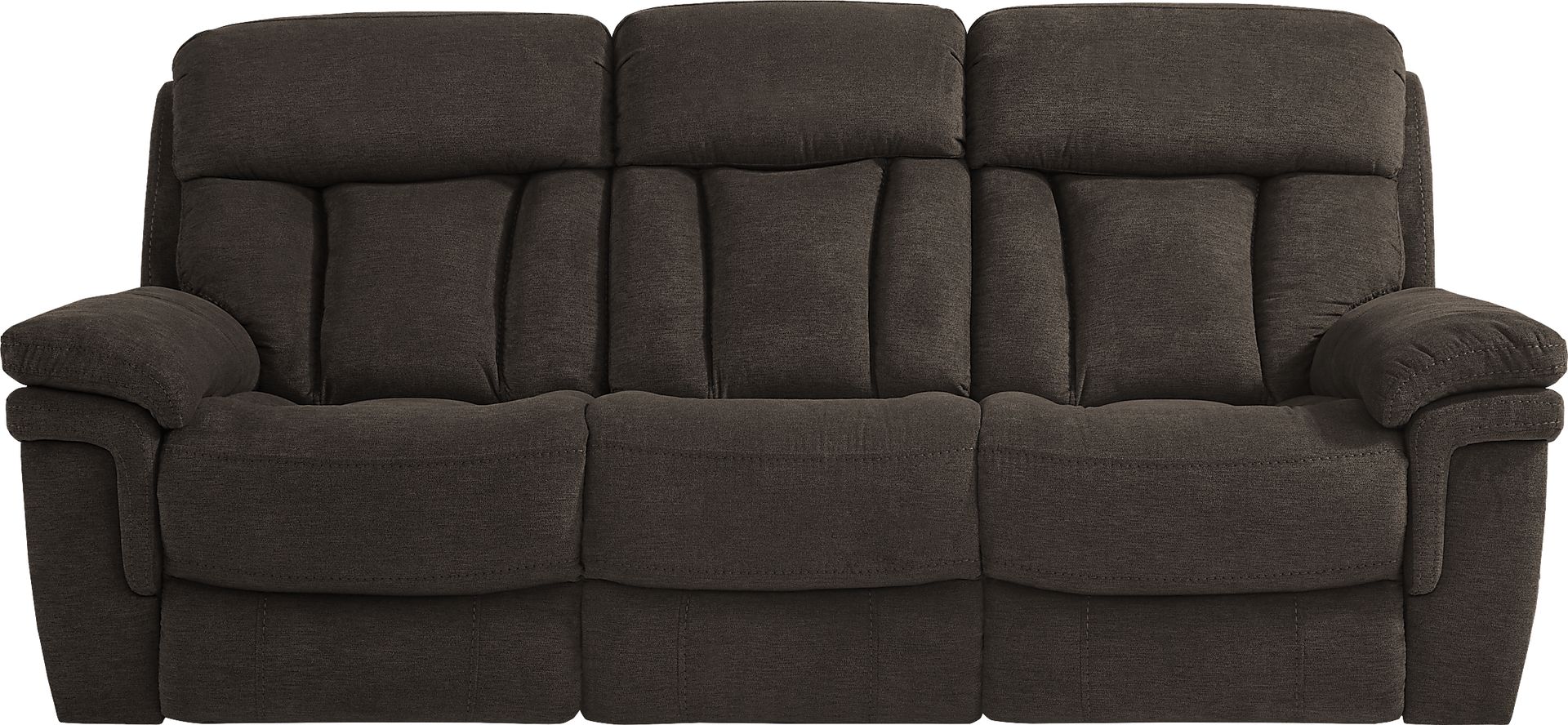 Chaston Brown 3 Pc Living Room with Reclining Sofa - Image 2