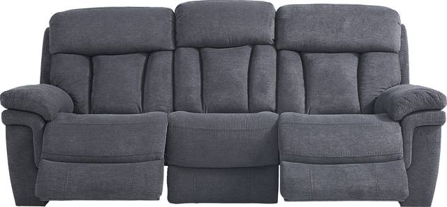 Chaston Gray 3 Pc Reclining Living Room - Thumbnail - Image 3