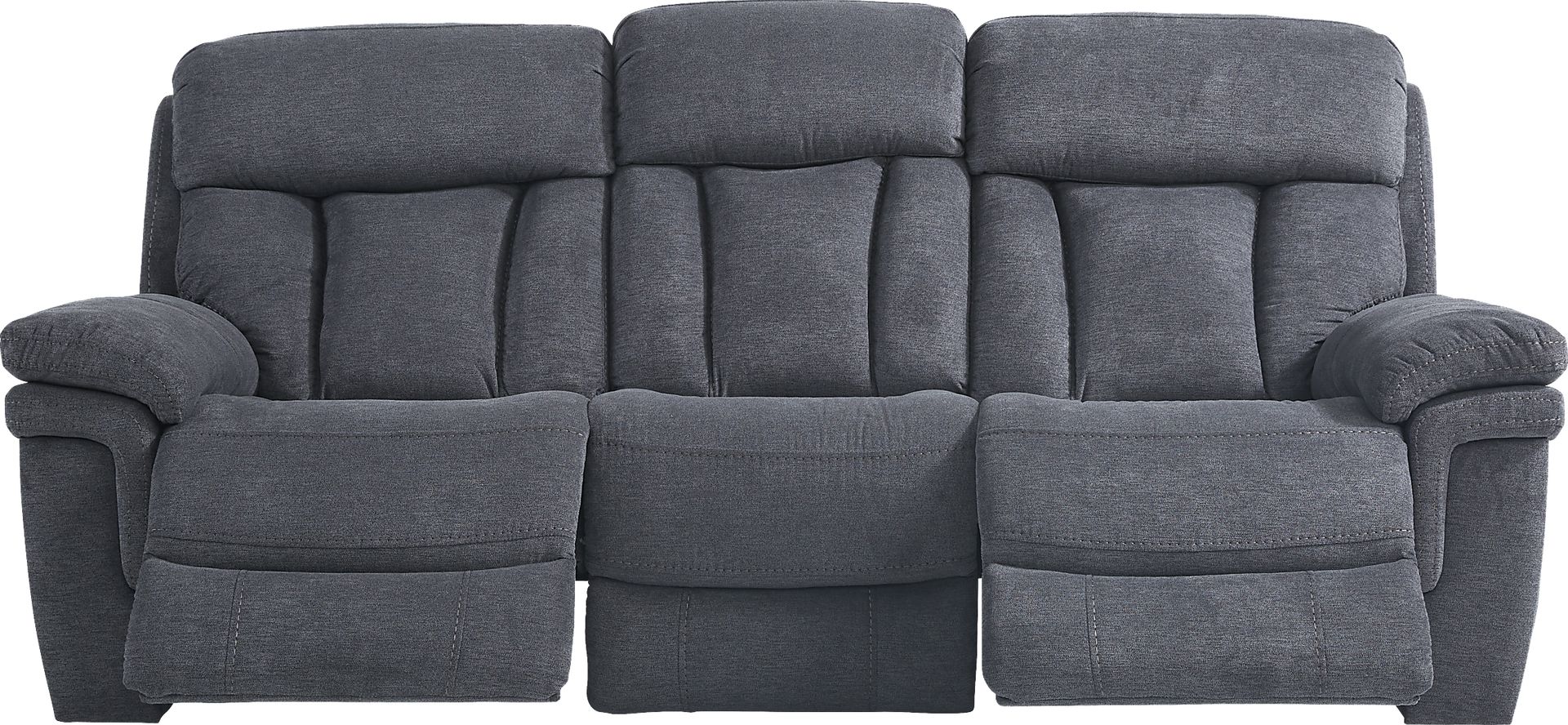 Chaston Gray 3 Pc Reclining Living Room - Image 3