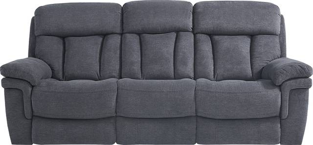 Chaston Gray 3 Pc Reclining Living Room - Thumbnail - Image 2