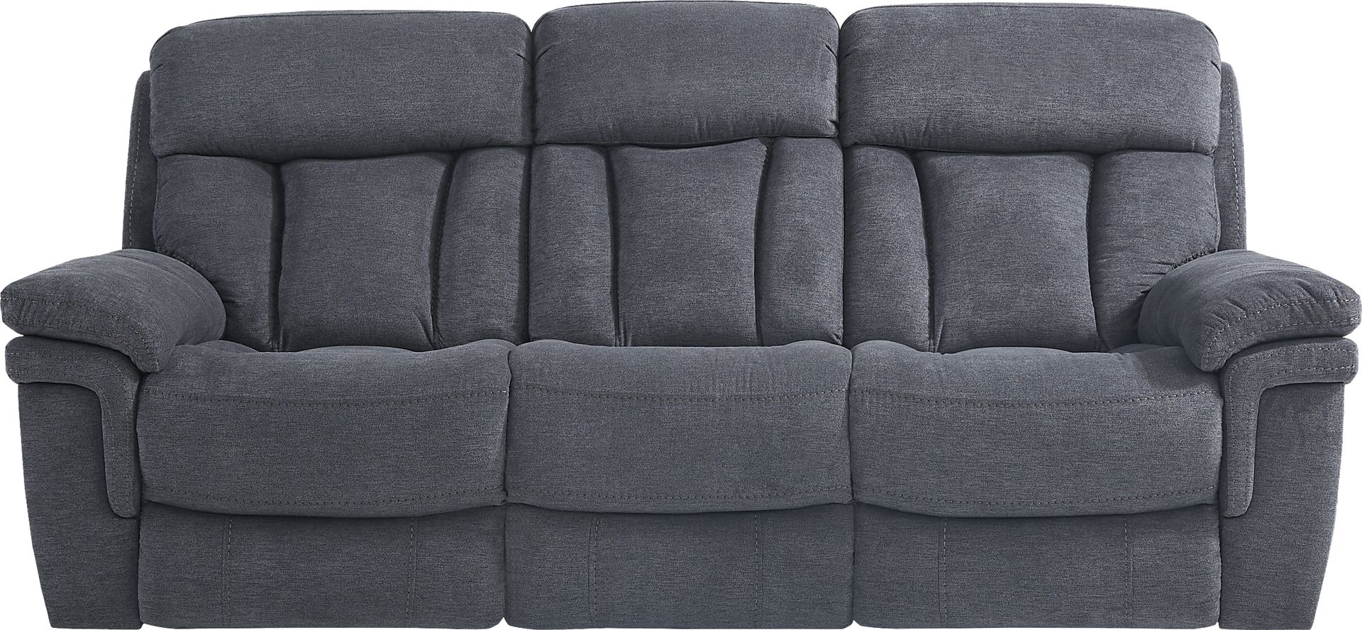 Chaston Gray 3 Pc Reclining Living Room - Image 2
