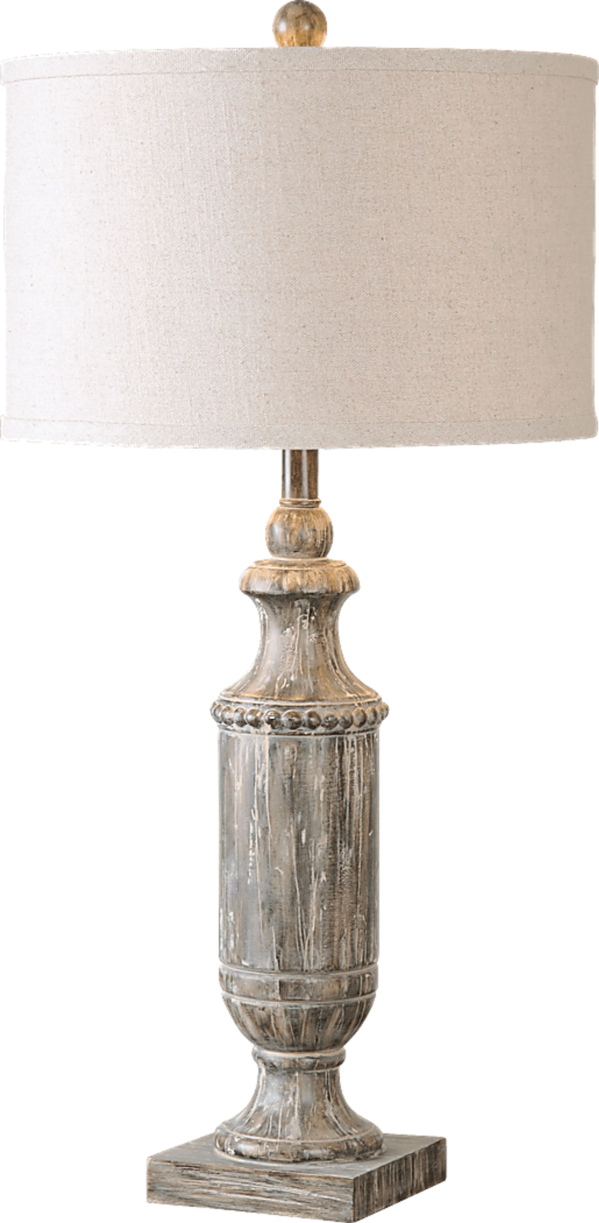 Chasworth White Lamp - Image 1