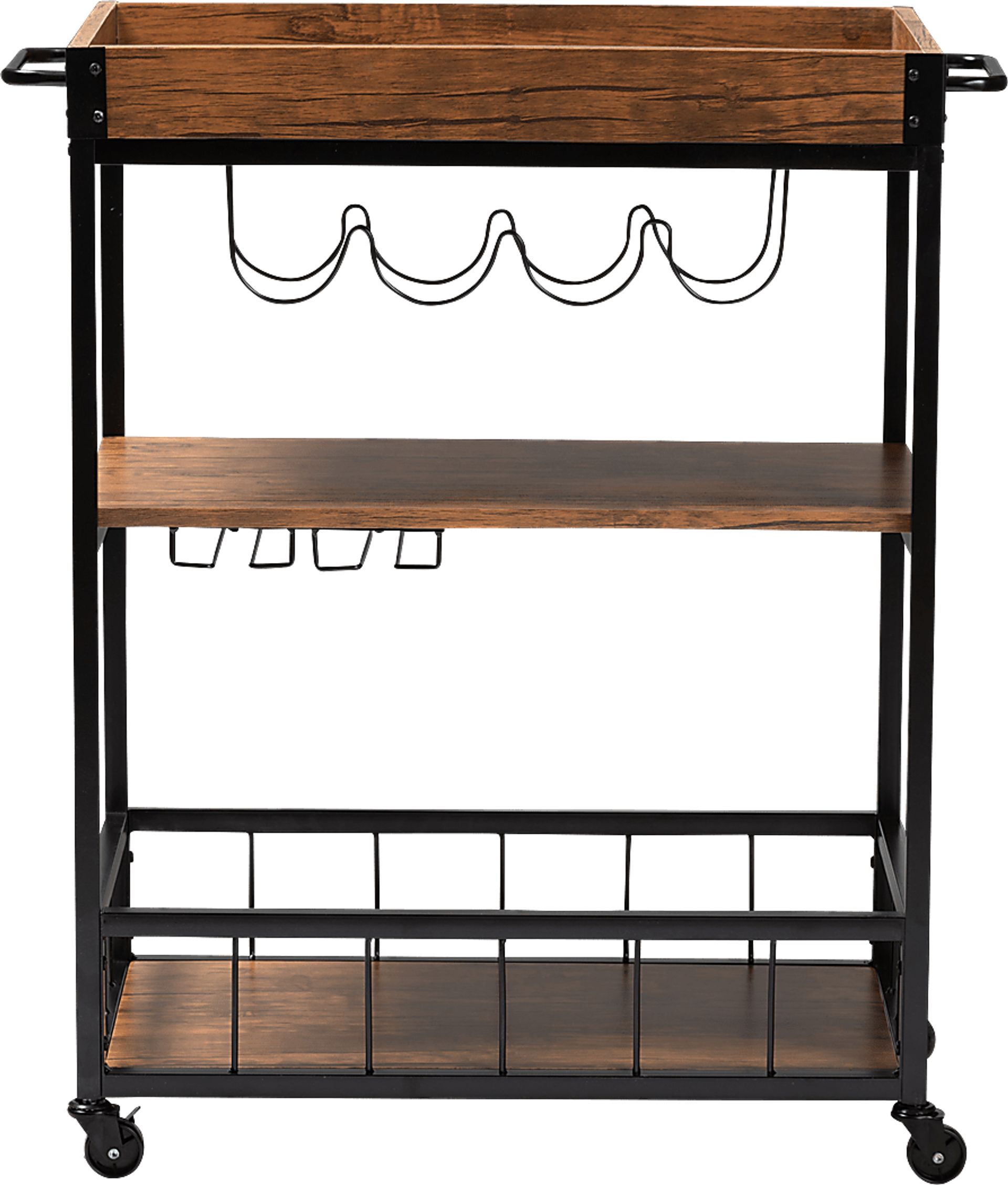 Chatawa Oak Bar Cart - Image 3