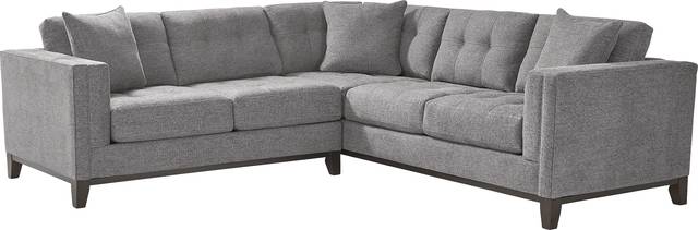 Chatham Gray 2 Pc Sectional - Thumbnail - Image 1
