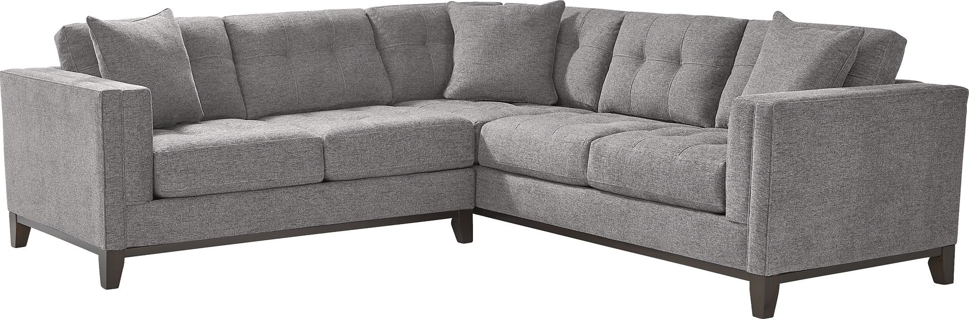 Chatham Gray 2 Pc Sectional - Image 1