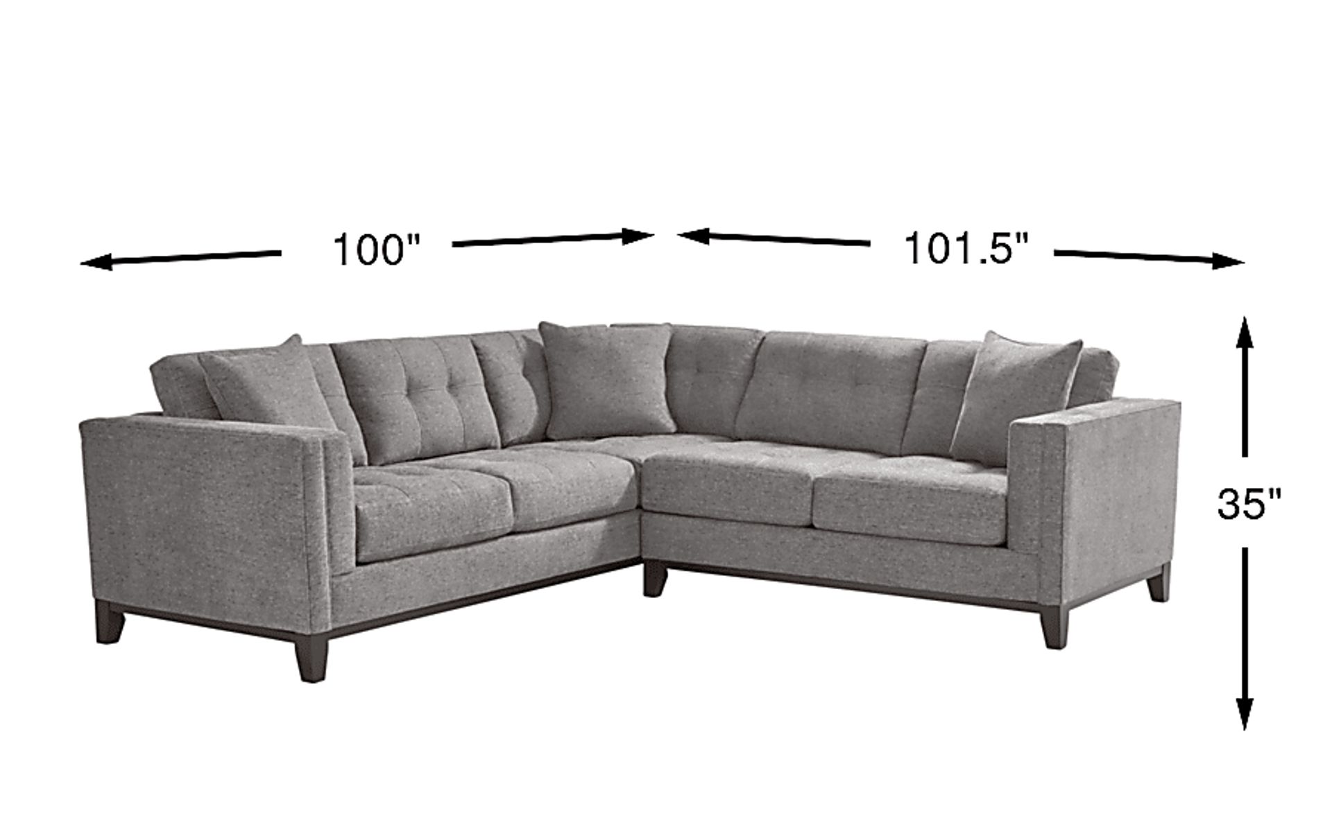 Dimension Image. Please refer to the Dimension Tab on this page for dimension details.