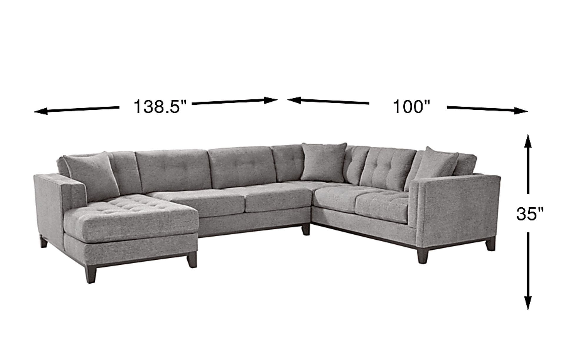 Dimension Image. Please refer to the Dimension Tab on this page for dimension details.